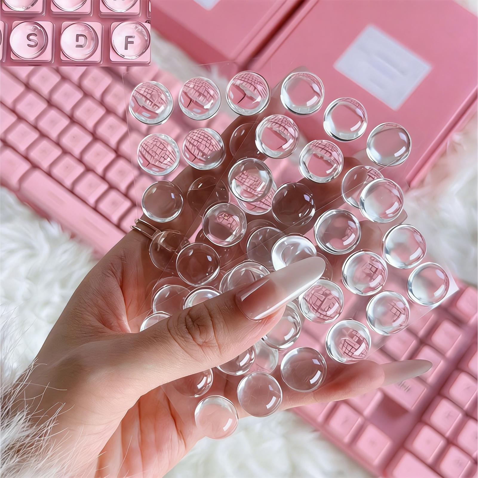 Home Office Keyboard - Uzun Tırnaklar için Klavye Etiketleri Bilgisayar