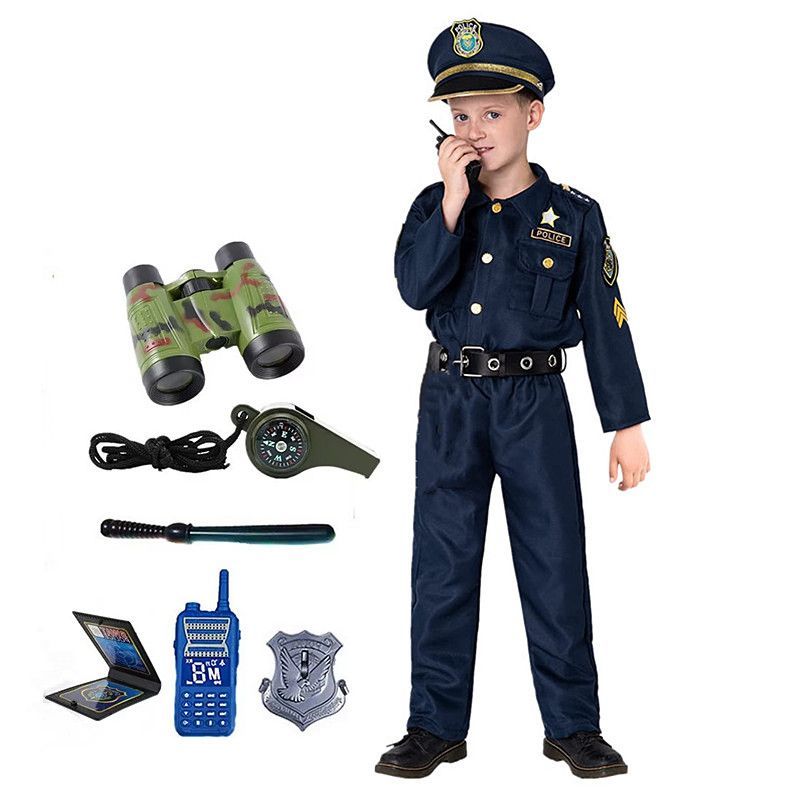 Home Office Makeover - 3-12Y Sevimli Amerikan Çocuk Polis Memuru