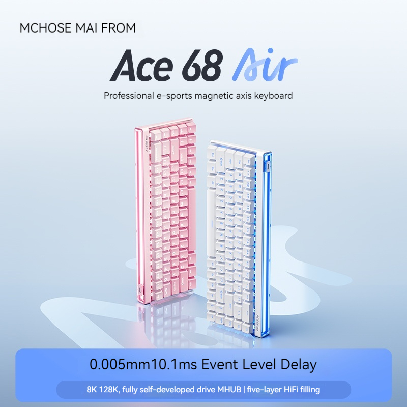 Home Office Keyboard - Mchose Ace68 Air Manyetik Eksenli Mekanik