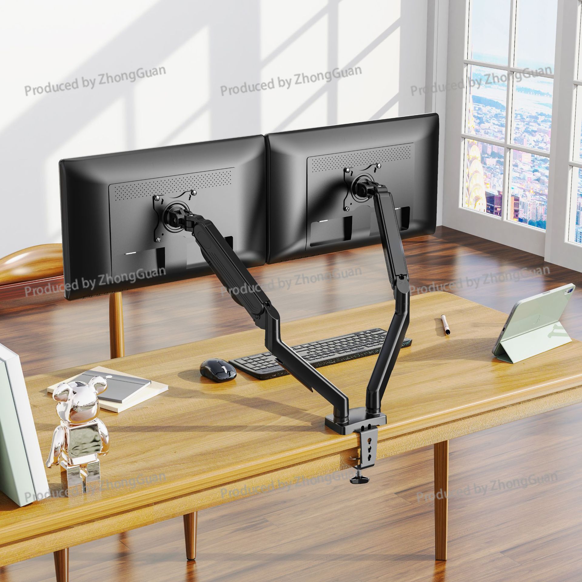 Gazlı Yaylı Çift Kollu Monitör - Monitor Arm Dual incelemesi ve fiyatı