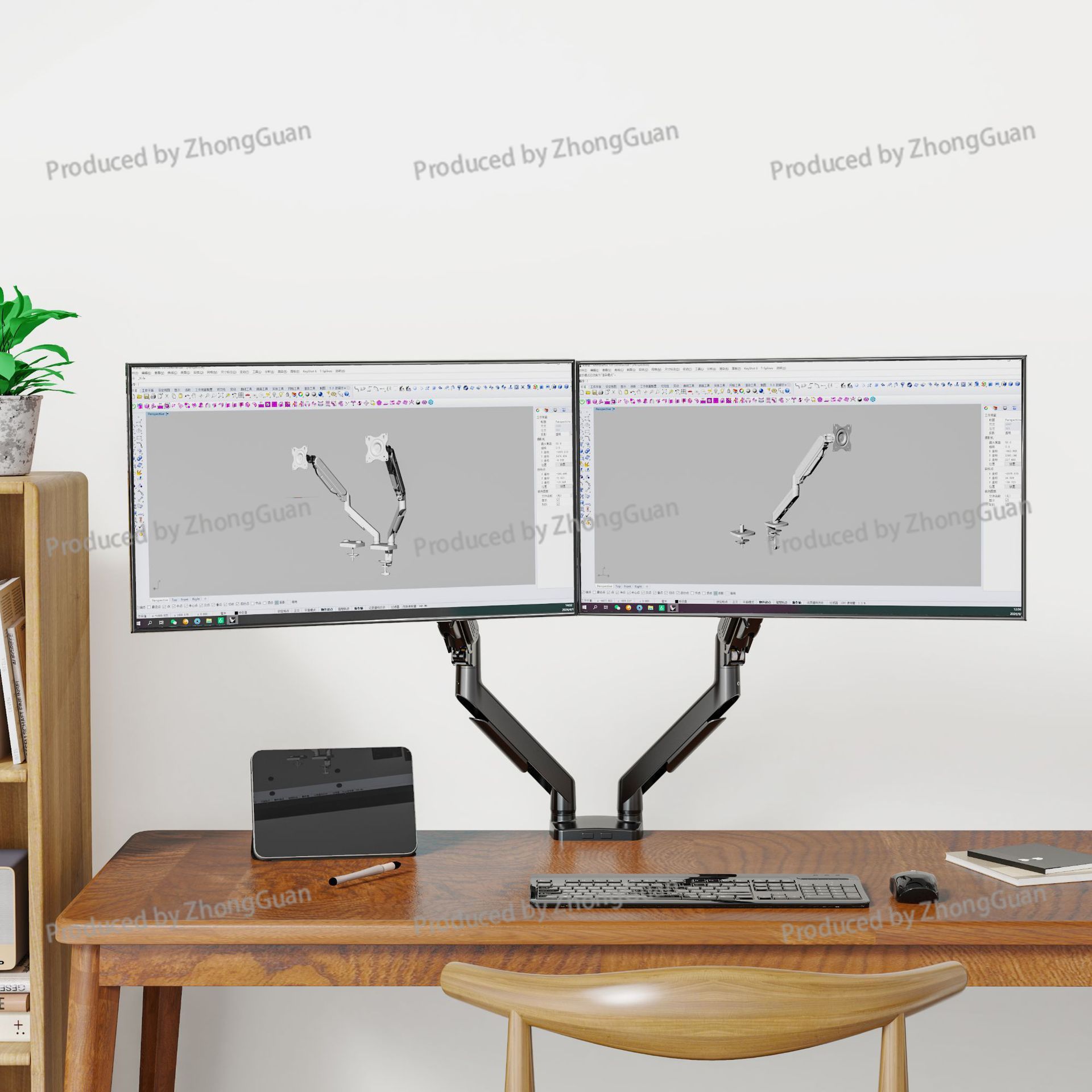 Gazlı Yaylı Çift Kollu Monitör - Monitor Arm Dual incelemesi ve fiyatı