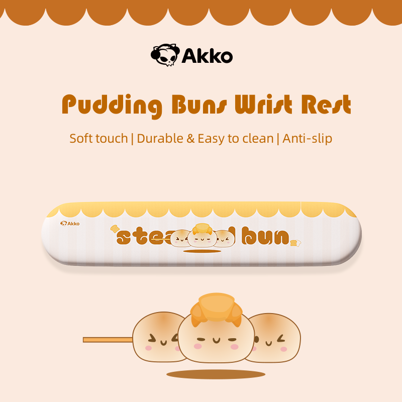 Akko Pudding Buns Klavye Bilek - Home Office Keyboard incelemesi ve fiyatı