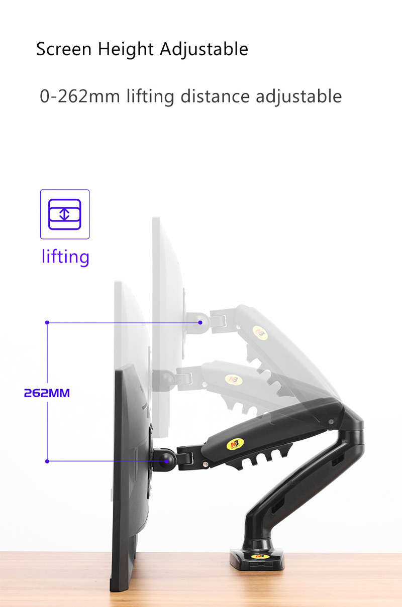 YENİ NB F80 17-30' Masaüstü LE - Monitor Arm Dual incelemesi ve fiyatı