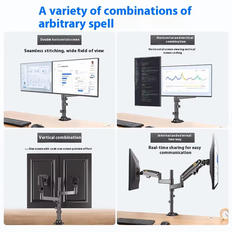 Alüminyum Alaşımlı Siyah Çift  - Monitor Arm Dual incelemesi ve fiyatı