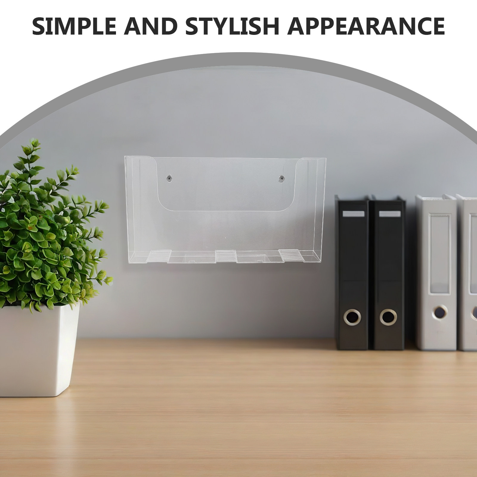 2 Adet Akrilik Duvar Dosya Tut - Home Office Wallpaper incelemesi ve fiyatı