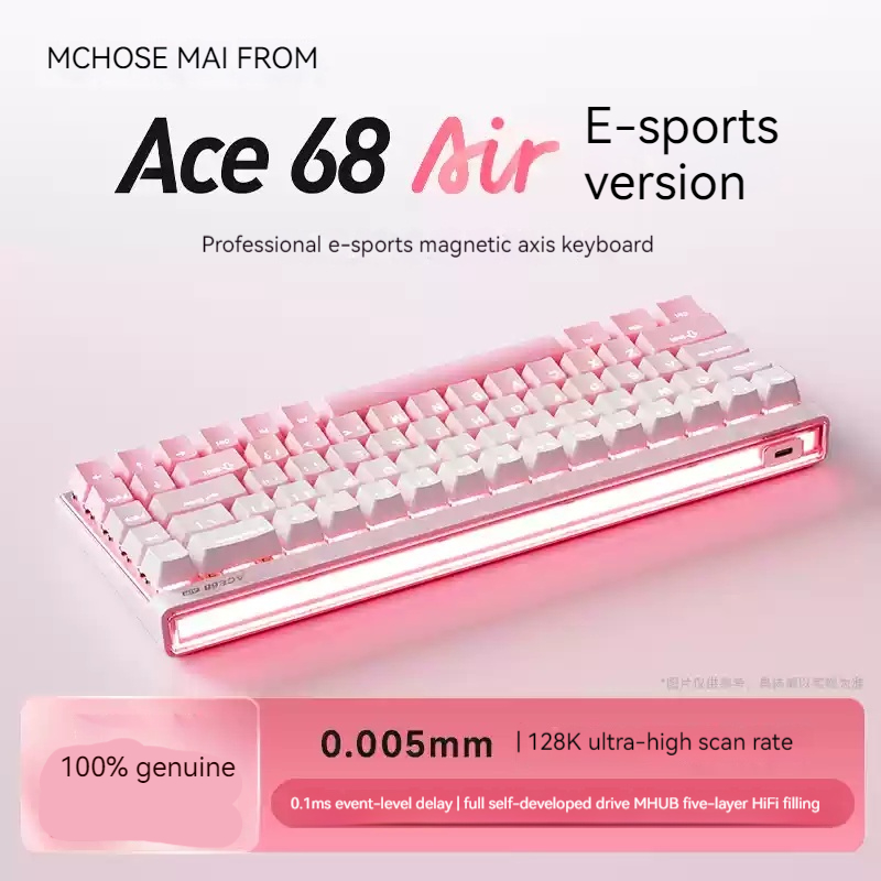 Mchose Ace68 Air Manyetik Ekse - Home Office Keyboard incelemesi ve fiyatı