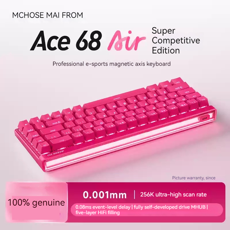 Mchose Ace68 Air Manyetik Ekse - Home Office Keyboard incelemesi ve fiyatı