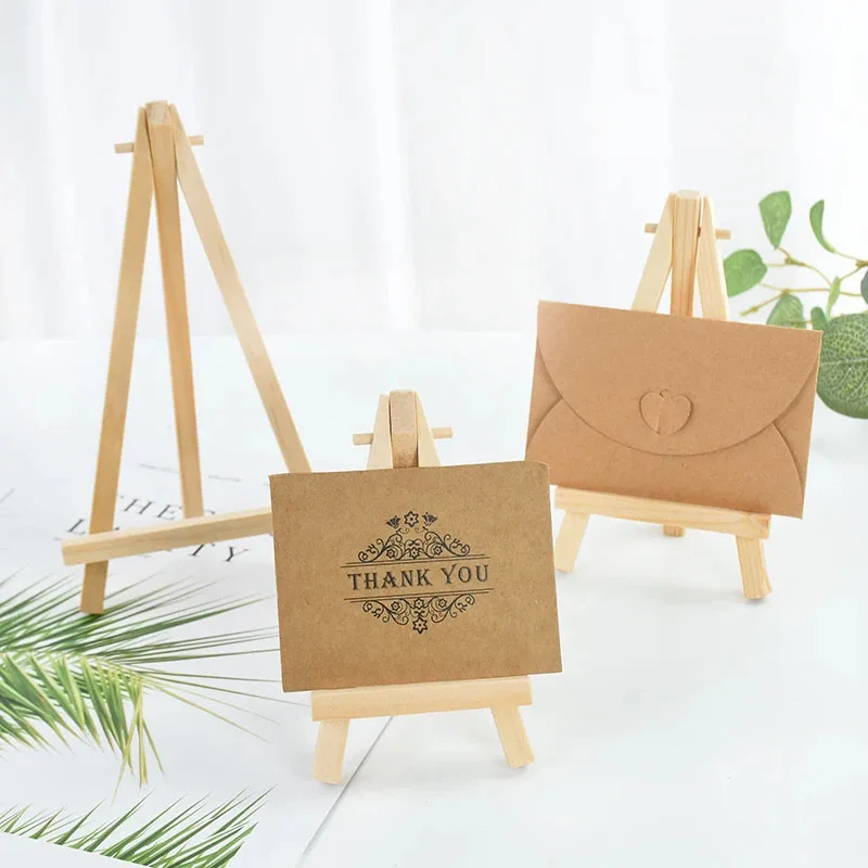 10 adet Ahşap Mini Şövale Çerç - Document Holder Stand incelemesi ve fiyatı