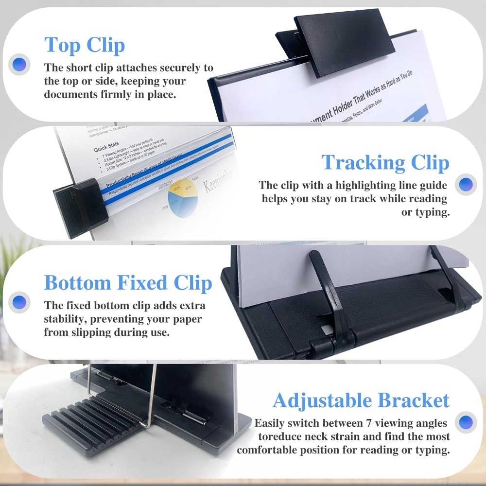 Ayarlanabilir 7 Pozisyonlu Mas - Document Holder Stand incelemesi ve fiyatı