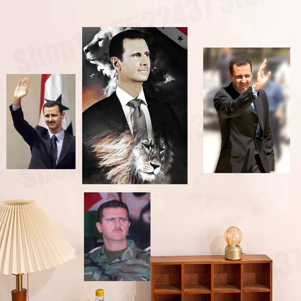 B-Bashar A-Assad Suriye Poster - Home Office Wallpaper incelemesi ve fiyatı