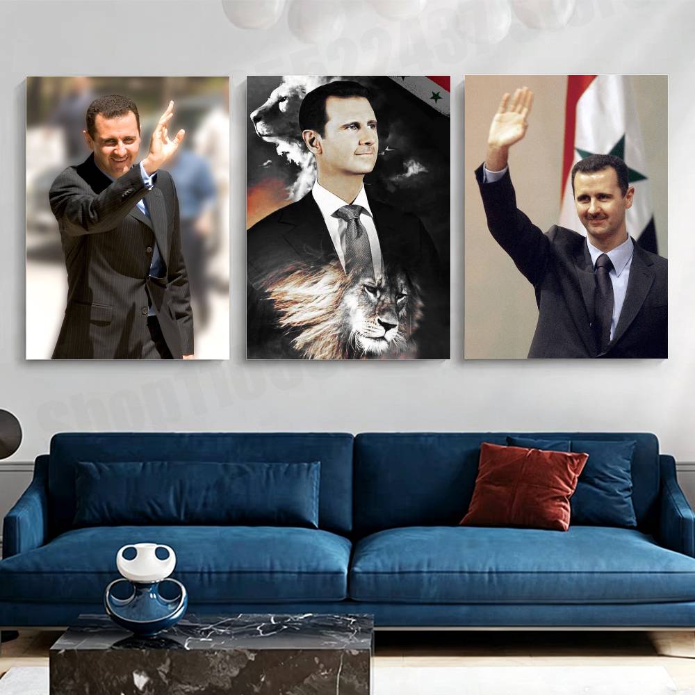B-Bashar A-Assad Suriye Poster - Home Office Wallpaper incelemesi ve fiyatı